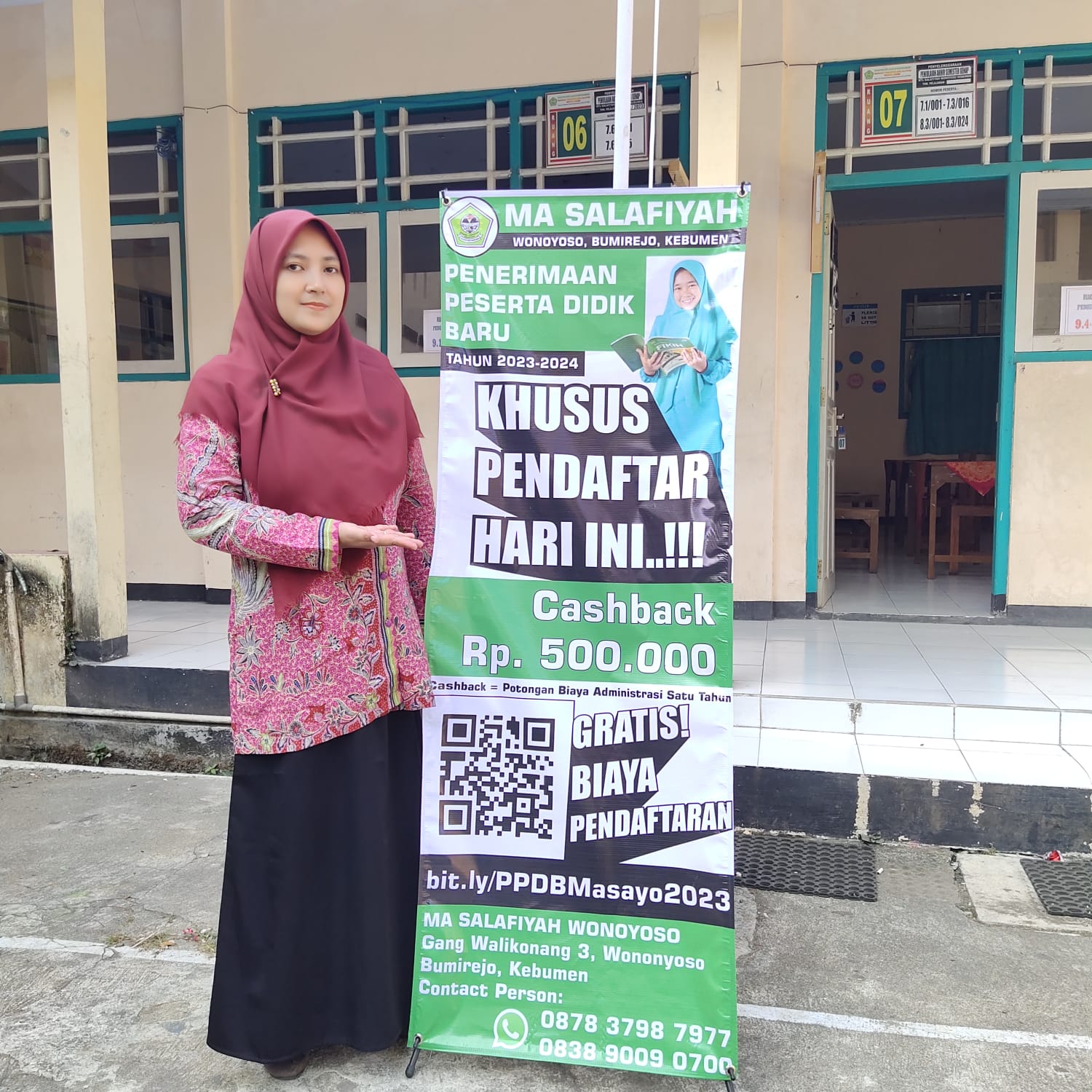 Penerimaan Siswa Baru Terpadu di MTs Salafiyah Wonoyoso 2023