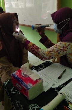 UKS MA Salafiyah Mengadakan Screening Kesehatan Bersama Puskesmas Kebumen 3